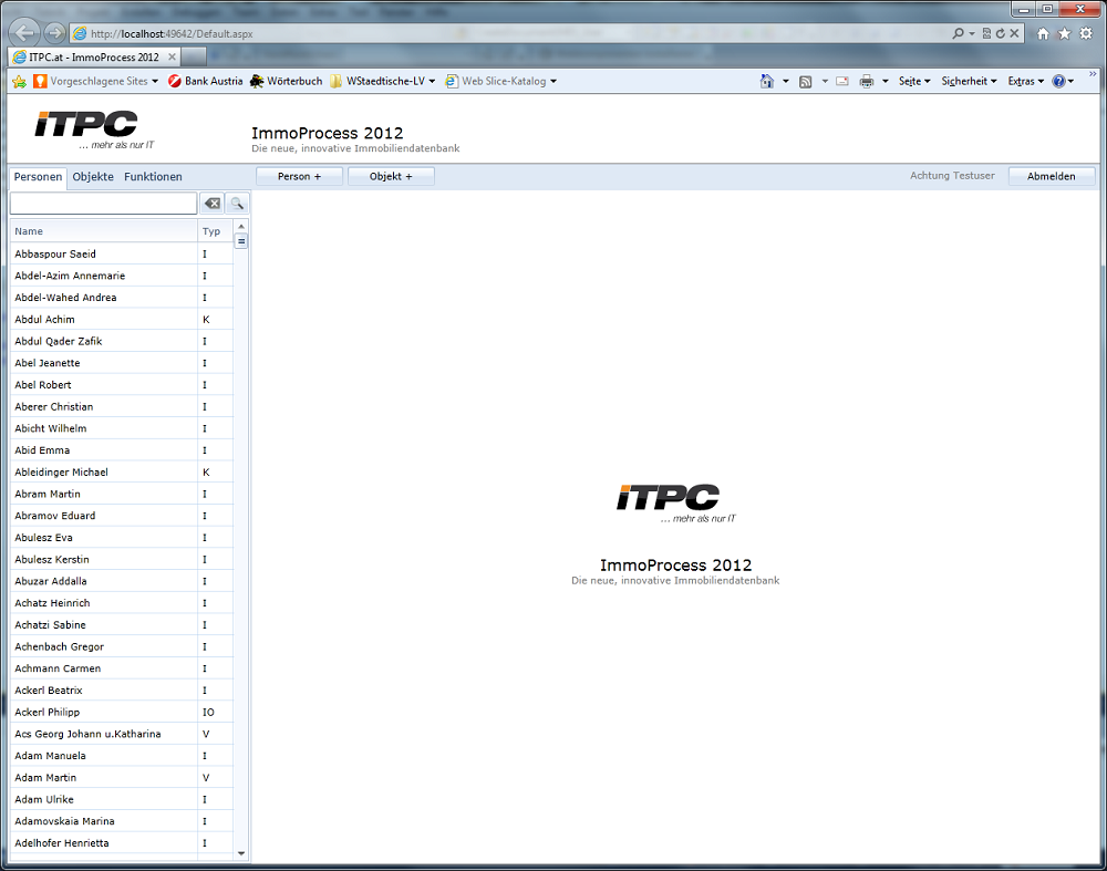 ImmoProcess Screenshot 1