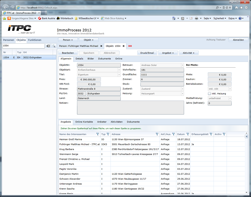 ImmoProcess Screenshot 3